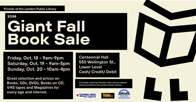 2024 Giant Book Sale Centennial Hall